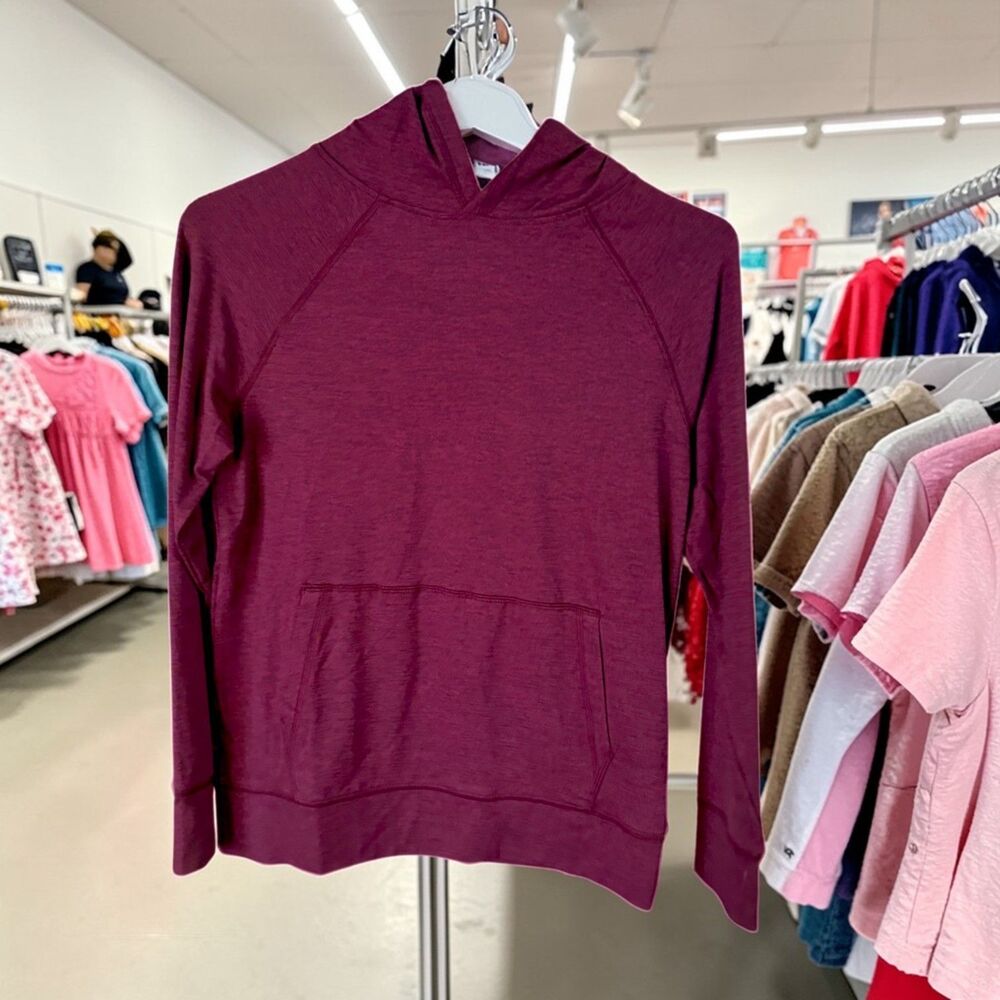 Runway The Active Boys Hoodie Pullover Burgundy Size M NWT Athletic New